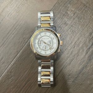 Michael Kors Gold & Silver Watch and Links